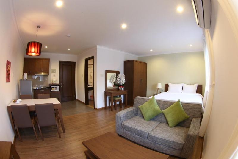 Song Hung Hotel & Serviced Apartments - Can Ho Dich Vu & Khach San Ho-Chi-Minh-Stadt Exterior foto